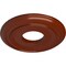 Ekena Millwork Classic Ceiling Medallion (Fits Canopies up to 7 1/4"), 12 3/8"OD x 4"ID x 1 1/8"P, Firebrick CM12CLFIF - alternate 3